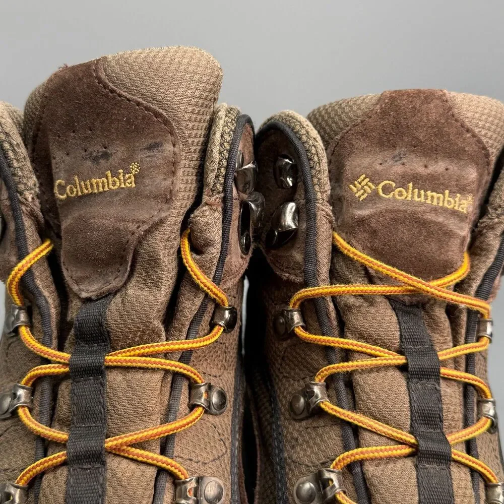 Columbia Bonanza Peak Men's 11 Brown Suede Waterproof Round Toe Hiking Boots
